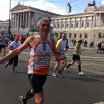 2013 - Paolo a jeho prvý maratón v deň narodenín